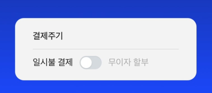 스픽 결제 주기
